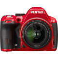 Зеркальный фотоаппарат Pentax K-50 Kit DA L 18-55mm WR красный Зеркальный фотоаппарат Pentax K-50 Kit DA L 18-55mm WR красный