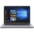 Ноутбук ASUS VivoBook 15 X505BA (AMD E2 9000 1800 MHz/15.6"/1920x1080/4Gb/500Gb HDD/DVD нет/AMD Radeon R2/Wi-Fi/Bluetooth/Windows 10 Home)