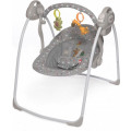 Baby Care Электрокачели Riva с адаптером Серый (Grey)