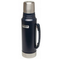 Термос Stanley Classic Vacuum (10-01254-042) 1л. темно-синий/серебристый