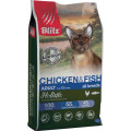 Корм для кошек низкозерновой Blitz Holistic Chicken & Fish, курица с рыбой, 1,5 кг