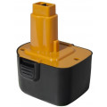 Аккумулятор ПРАКТИКА 779-301 12.0В 2.0Ач NiMH для DeWalt, B&D в коробке