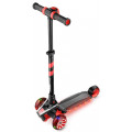 Small Rider Premium Pro - самокат с ревом мотора и светящимися колесами, красный
