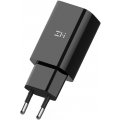 СЗУ адаптер Xiaomi Mi ZMI USB-A 18W QC 3.0  Fast Charge EU (HA612 Black), черный