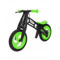 Hobby Bike RT FLY B - детский велобалансир-беговел kiwi-black В-шины волна