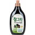 Средство для мытья посуды, овощей и фруктов CJ Lion Chamgreen Charcoal с экстрактом древесного угля 480 мл
