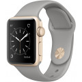Умные часы Apple Watch Series 2 (38мм), золотистый алюминий (ремешок "серый камень") Умные часы Apple Watch Series 2 (38мм), золотистый алюминий (ремешок "серый камень")