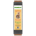 Когтеточка HomeCat с кошачьей мятой малая, 58х10 см, ковролин