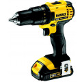 Аккумуляторная дрель DeWALT DCD780C2 18.0В 2x1.5Ач LiION 13мм 0-600/0-2000об/мин 60Нм кейс