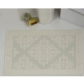 Коврик махровый Karna Delux Damask 50х70 антрацит