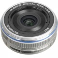 Объектив Olympus M.Zuiko Digital ED 17mm f/2.8, серебро Объектив Olympus M.Zuiko Digital ED 17mm f/2.8, серебро