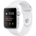 Умные часы Apple Watch Series 2 (38мм), серебристый алюминий (белый ремешок) Умные часы Apple Watch Series 2 (38мм), серебристый алюминий (белый ремешок)