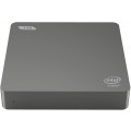 Неттоп J36-V, Intel Celeron J3160 / 4Gb+64Gb EMMC / WiFi / BT4.0, US вилка (2-pin), серый карбон