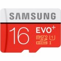 Карта памяти Samsung EVO PLUS microSDHC 16Gb Class 10 UHS-I U1 (80/20Mb/s) + ADP Карта памяти Samsung EVO PLUS microSDHC 16Gb Class 10 UHS-I U1 (80/20Mb/s) + ADP