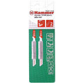 Пилка для лобзика Hammer Flex 204-107 JG WD-PL T119B мягк.дер\пл, 67мм, шаг 1.9-2.3, HCS, 2шт.