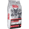 Корм для кошек Blitz Adult Cats Beef, говядина, 10 кг