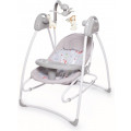 Baby Care Электрокачели Butterfly 2в1 с адаптером Серый 18 (Grey 18)
