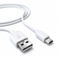 Дата-кабель Red Line USB - micro USB, белый