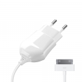 СЗУ 30-pin для Apple, 1A, белый, Deppa СЗУ 30-pin для Apple, 1A, белый, Deppa