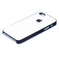 Чехол - накладка iPhone 5, яблоко оригинал, серебро Чехол - накладка iPhone 5, яблоко оригинал, серебро