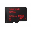 Карта памяти SanDisk Ultra microSDXC 200GB Class10 UHS-I U3 (90Mb/s) + ADP Карта памяти SanDisk Ultra microSDXC 200GB Class10 UHS-I U3 (90Mb/s) + ADP
