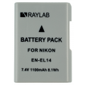 Аккумулятор Raylab RL-ENEL14 1100мАч