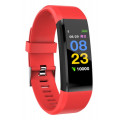 Фитнес браслет Bakeey ID115 Plus Blood, красный