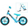 Small Rider Combo Racer - беговел с лыжами и колесами 2 в 1 бело-синий Small Rider Combo Racer - беговел с лыжами и колесами 2 в 1 бело-синий