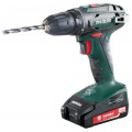 Дрель-шуруповерт METABO BS14.4 (602206880) 14.4В 2х2Ач LiIon 40Нм 0-400/0-1500об/мин мет10мм дер20