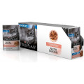 Консервы для домашних кошек ProPlan Nutrisavour HouseCat , лосось в соусе, пауч, 85г*24 шт.