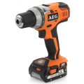 Аккумуляторная дрель AEG BS 14C Li-202C 14.4В 2x2.0Ач LiION 13мм 0-400/0-1650об/мин 51Нм кейс
