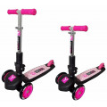 Y-Scoo Trio Maxi 120 - самокат трехколесный Pink