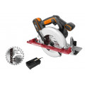 Дисковая пила аккумуляторная WORX WX530, 20В, 2 Ач х1