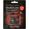 Карта памяти Qumo microSDXC 128GB Class 10 UHS I U1 (80Mb/s) + ADP Карта памяти Qumo microSDXC 128GB Class 10 UHS I U1 (80Mb/s) + ADP