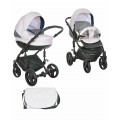 Tutis Mimi Plus PR - коляска 2 в 1бежево-сине-орнамент Tutis Mimi Plus PR - коляска 2 в 1бежево-сине-орнамент