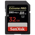 Карта памяти SanDisk Extreme PRO SDHC UHS-II 32GB 280MB/s Карта памяти SanDisk Extreme PRO SDHC UHS-II 32GB 280MB/s
