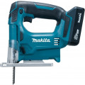Лобзик Makita JV183DWE 18В 2х1.5АчLi-ion 2900об/м ход-18мм рез-65мм 2кг чем 1 пилка G-серия