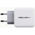 СЗУ адаптер 2 USB (модель Z-2) 2,1A Fast Charge белый, Redline