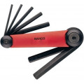 Набор метрических шестигранников Bahco 2,5 - 10 мм (7 шт)