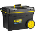 Ящик Stayer 38107-24 тележка пластиковая для инструмента 620х370х420мм 24.5''