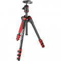 Штатив Manfrotto BeFree MKBFRA4RD-BH алюминиевый сплав (с головой) красный Штатив Manfrotto BeFree MKBFRA4RD-BH алюминиевый сплав (с головой) красный