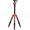 Штатив Benro A0350Q0/MeFoto алюминиевый сплав (с головой) красный Штатив Benro A0350Q0/MeFoto алюминиевый сплав (с головой) красный