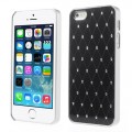 Чехол - накладка iPhone 5, стразы, черный Чехол - накладка iPhone 5, стразы, черный