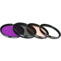 Набор из 4 фильтров Polaroid 72mm (UV,CPL,FLD,WARMING)
