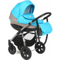 Rudis Plus - коляска 2 в 1 (морская волна) Rudis Plus - коляска 2 в 1 (морская волна)