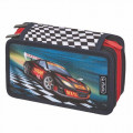 Herlitz пенал школьный 31 предмет Super racer 3 молнии