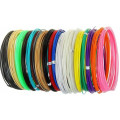 Набор пластика для 3D ручек UNID PLA-20 (по 10м. 20 цветов в коробке)