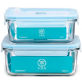Контейнеры для еды Xiaomi Glass Food Storage Container 715ml+1100ml