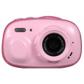 Детский цифровой фотоаппарат Oukitel Q1, водонепроницаемый, розовый