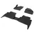 Коврики салона AutoFlex для Ford Kuga I 2008-2012, полиуретан, с перемычкой, 4 шт., 99018008001